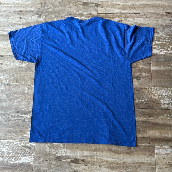 VTG Marvel Avengers Cleveland Indians Blue T-shirt Men’s Large - Picture 6 of 6